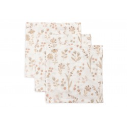 Musliin lapid 3 tk, 31x31 cm, Bloomy