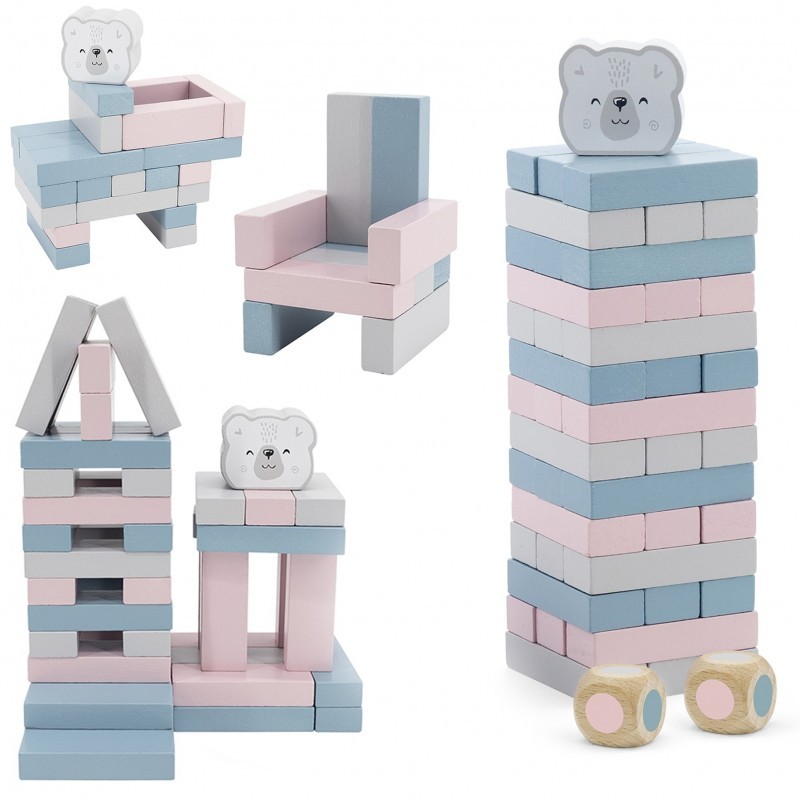 Viga Wooden Jenga Mäng PolarB