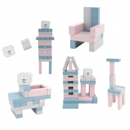 Viga Wooden Jenga Mäng PolarB