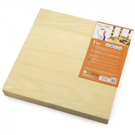 VIGA Puidust õppemäng pusle helmed 104 Montessori elementi