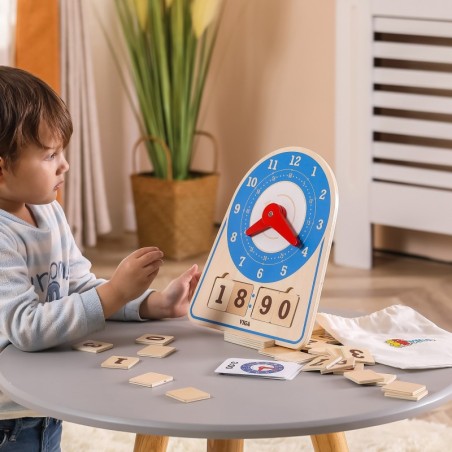 Puidust kell - Montessori kella õppimine