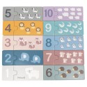 PolarB puidust numbripusle Montessori numbrid