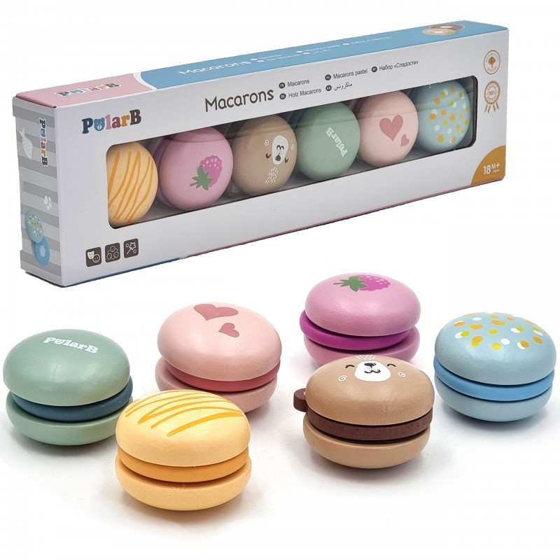 Viga PolarB Puidust Makroonid
