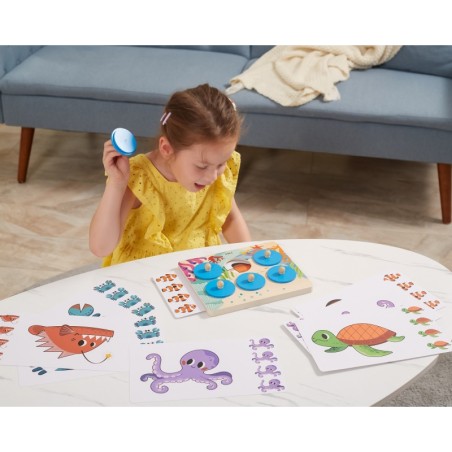 Mälumäng võrdle ja leia erinevusi mereloomad