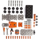 Smoby Truck 3in1 Black+Decker tööriistad, kraana, 60 aksessuaari