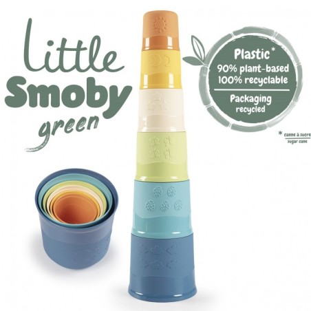 SMOBY Little Green Magic Tower Bioplast 6tk.