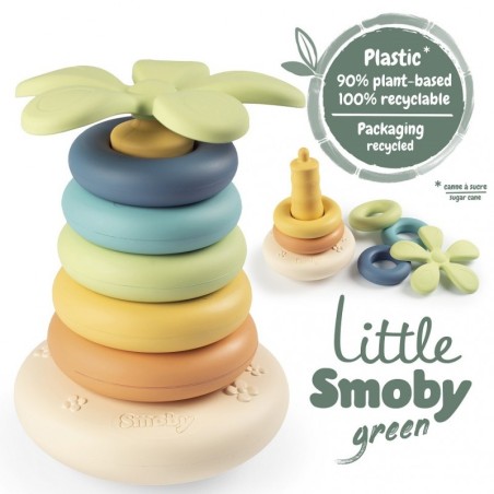 SMOBY Little Green püramiid bioplastikust