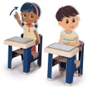 SMOBY kooli mäng klassiruum + 35 tarvikut