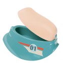 Smoby Blue Ride-on roller Retro Silent Wheels