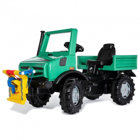 Rolly Toys veoauto pedaaliga auto Unimog Mercedes-Benz