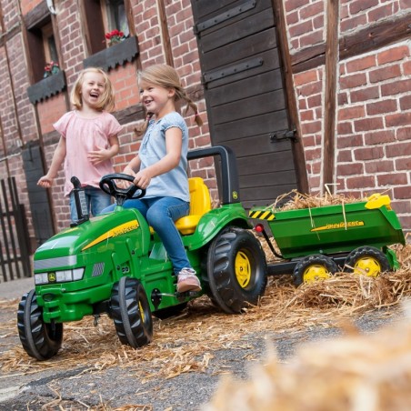 Rolly Toys rollyTrailer Halfpipe kallur haagis John Deere