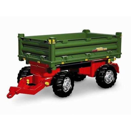 Rolly Toys rollyTrailer Haagis Rolly Multi kaheteljeline roheline