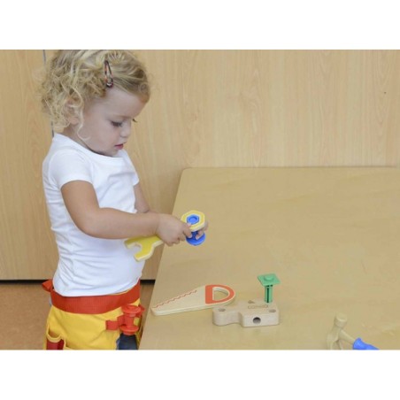 Puusepatööriistadega vöö 12 tükki