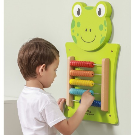 Puidust õppeaabits abakus Montessori