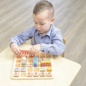 MASTERKIDZi õpetlik montessori labürindimäng Leia tee juustuni!