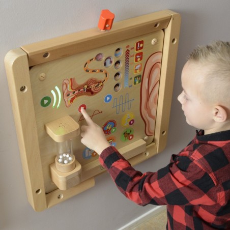 MASTERKIDZ Montessori Kuulmismeele õppetahvel