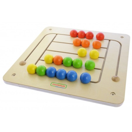 MASTERKIDZ hariv tegelustahvel helmestega labürint