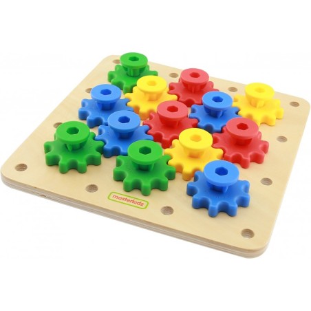 Hammasrattad. Looge oma mehhanism. Tahvel Masterkidz Montessori