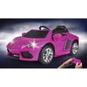 Elektriauto Lamborghini Aventador Pink elektriauto 6V 3+