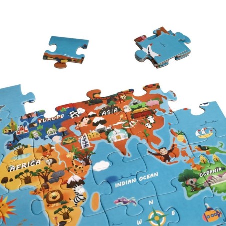 CLASSIC WORLD Pusle Maailmakaart Mandrid 48 osa
