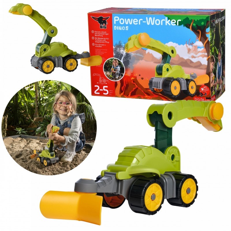 BIG Sprinkler Dinosaurus Power Worker Liivamänguasi