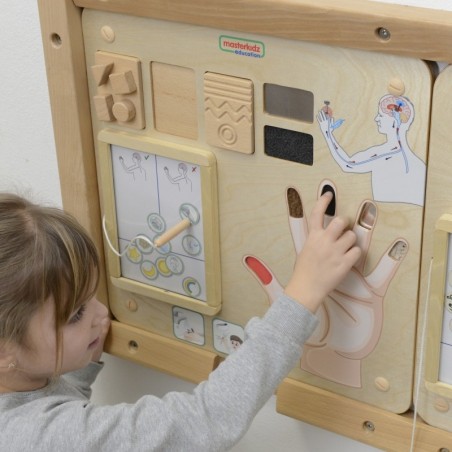 Hariv tegelustahvel MASTERKIDZ Montessori Sense of Touch