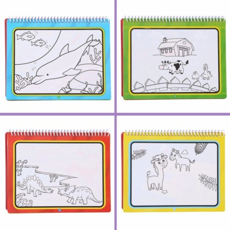 Veepliiatsiga värviraamat Farm