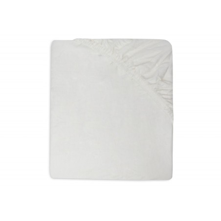 Kummiga voodilinad jersey 60x120 cm, 2 tk, Ivory/Nougat