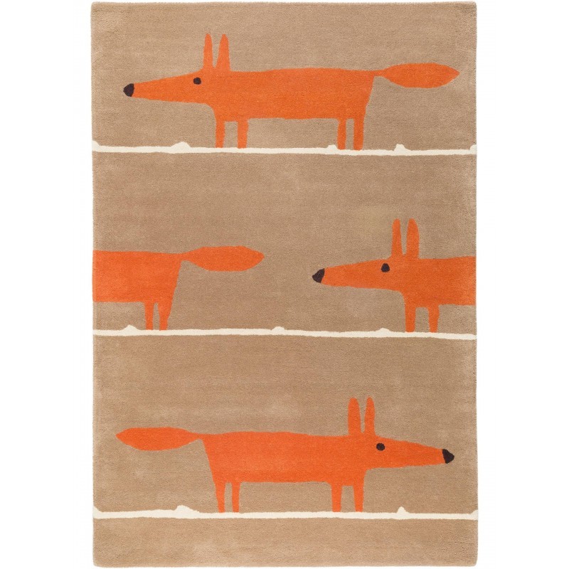 Lastetoa villavaip mr fox pruun 120x180 cm