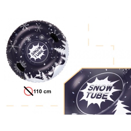 Täispuhutav lume tuub käepidemetega