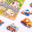 Puidust nuppudega pusle transpordi masinad