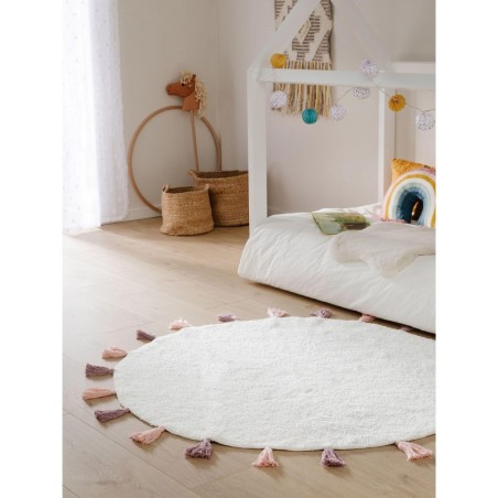 Pestav lastetoa vaip Malu rose Ø 80 cm