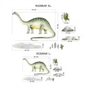 Seinakleebis XL Brontosaurus