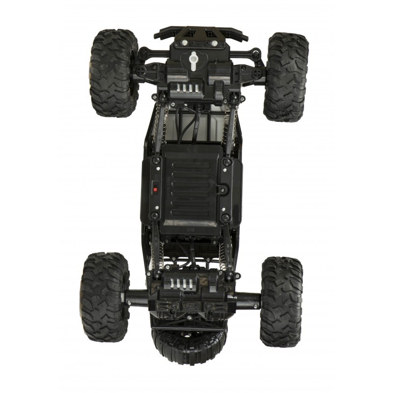 Puldiga auto RC ROCK CRAWLER 1:12 4WD hõbe