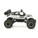 Puldiga auto RC ROCK CRAWLER 1:12 4WD hõbe