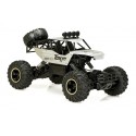 Puldiga auto RC ROCK CRAWLER 1:12 4WD hõbe