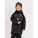 Laste softshell jope fliisvoodriga Basic, must/planeedid