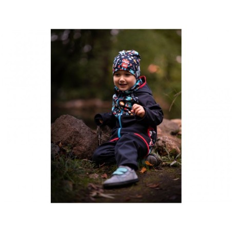 Fliismüts beanie, robotid