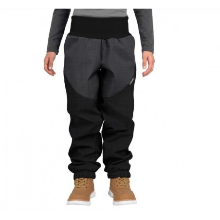 Soojad talvepüksid lastele Sherpa light, black tan / grey tan