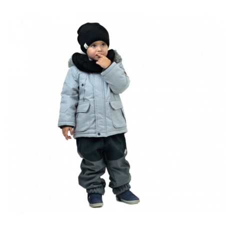 Soojad talvepüksid väikelastele Sherpa light, grey tan