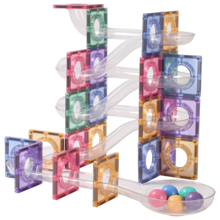 80 osaline pastell MNTL magnetklotside pallirada