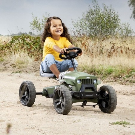 Berg kart auto Buzzy JEEP Sahara Silent Wheels kuni 30 kg