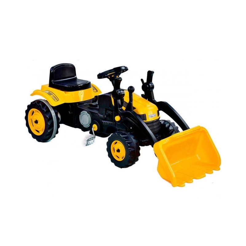 Pedaalidega traktor buldooser 3 aastasele
