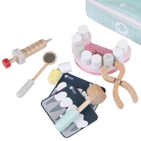 Hambaarsti mängukomplekt lastele, 18 osa