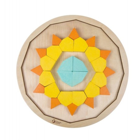 Montessori pusle tangram mustrid
