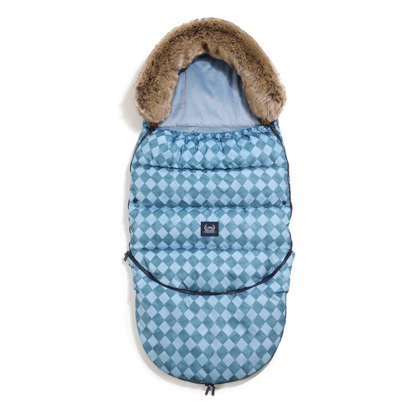 Soojakott Aspen COMBO, PRINCE CHESSBOARD - WIND BLUE