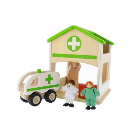 Puidust mini haigla komplekt