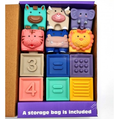 Sensoorsed arendavad kuubikud, 12 tk