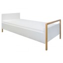 Voodi Victor 80x180 cm, valge