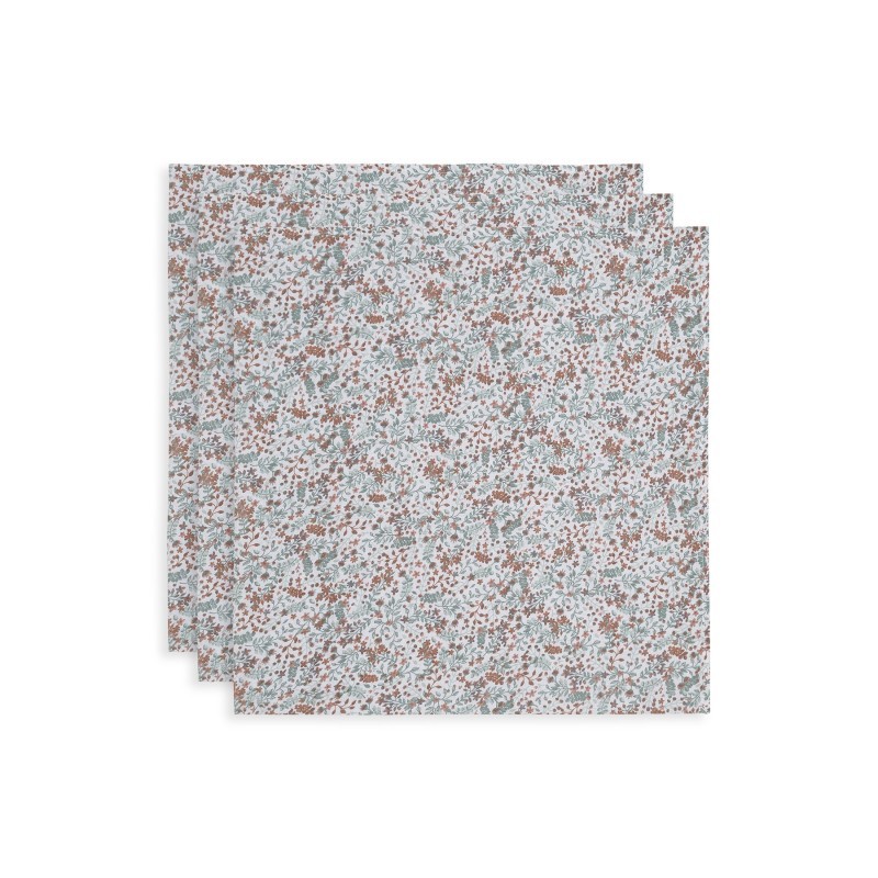 Musliinlapid, 70x70 cm, 3 tk, Bloom